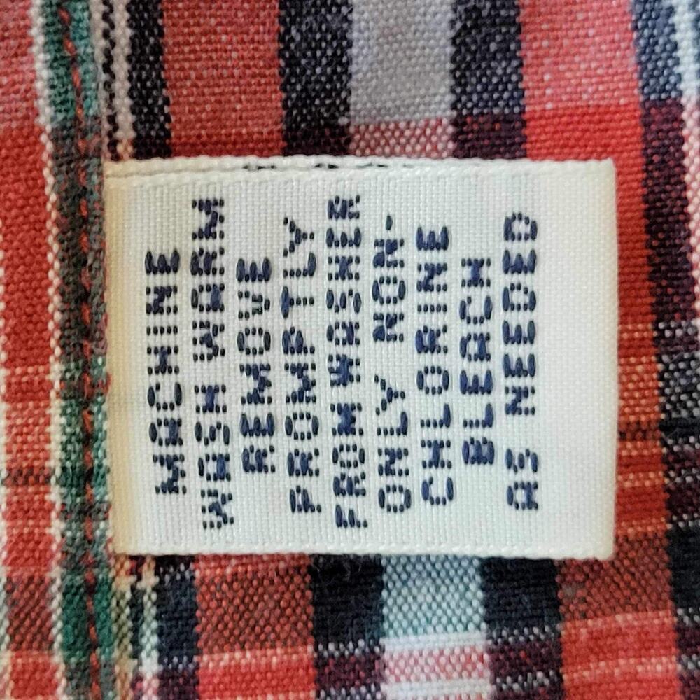 Polo Ralph Lauren Blake Shirt Men's Medium Red Christmas Plaid LS Button Up - Picture 9 of 11